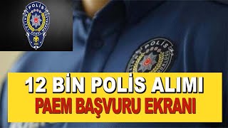 12 BİN POLİS ALIMI [upl. by Foah295]