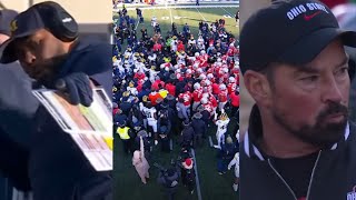 HAIL TO THE VICTORS CRAZY UPSET Michigan VS Ohio State College Football SHABoi Reacts [upl. by Anomar]