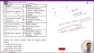 Expiratory capacity IExpiratory reservevolume  Tidal volume Inspiratory reservevolume2Functional [upl. by Aymer]