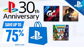 Huge NEW PlayStation 30th Anniversary PSN Store Sale Revealed [upl. by Young]