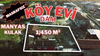 FİYAT 3680000 1450 m2 ARSA İÇERİSİNDE 90 m2 MASRAFSIZ KÖY EVİ VE İKİ DAM [upl. by Maleeny]