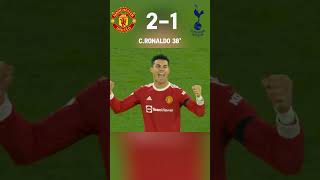 RONALDO HATTRICK VS SPURS Man utd vs tottenham Ronaldo AURA [upl. by Pompea]