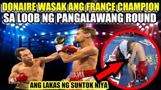 DONAIRE TINAPOS SA 2ND ROUND ANG FRANCE CHAMPION [upl. by Alister203]