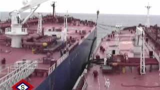 Lightering of Oil Tankers Offshore US Coastwmv [upl. by Mcguire]