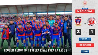 REMONTADA DEL ECOSEM SOBRE EL PANGOA Y ESPERA RIVAL PARA LOS 16AVOS  ECOSEM Pasco 31 Mun Pangoa [upl. by Edwards442]