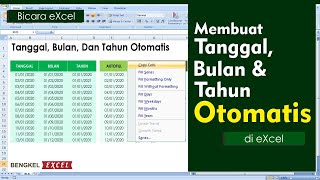 Cara Membuat Tanggal Bulan dan Tahun Otomatis [upl. by Iredale]