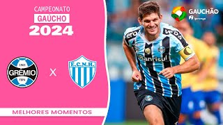 VEJA COMO FOI  Melhores Momentos Gremio x Novo Hamburgo COMPLETO  Campeonato Gaúcho 2024 [upl. by Aisad]