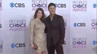 Jensen Ackles and Pregnant Danneel Ackles at 2013 Peoples Choice Awards [upl. by Frida605]