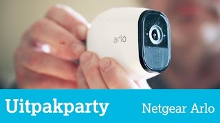 Uitpakparty draadloze beveiligingscamera Netgear Arlo Pro [upl. by Isacco617]