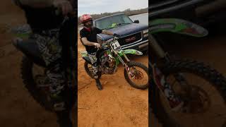 2007 Kawasaki kx250f [upl. by Junius]