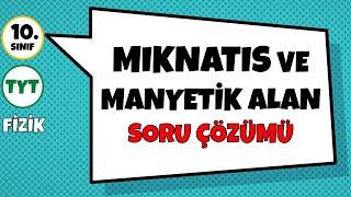 🧲MIKNATIS SORUSU KAÇIRMAYA SON❕⛔️ Mıknatıs ve Manyetik Alan Soru Çözümü [upl. by Giefer]