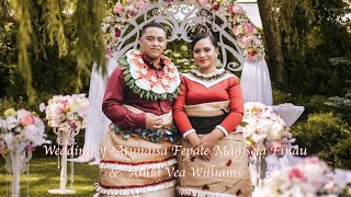 Alilia Vea Williams and Atunaisa Fepale Manusela Finau Wedding Reception 04 March 2023 [upl. by Henghold]