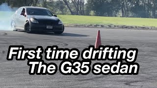 First time drifting my g35 sedan [upl. by Emmett]