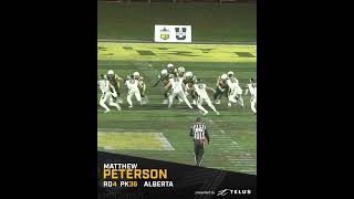 Fourth Round Pick Matthew Peterson Highlights [upl. by Eicyac316]