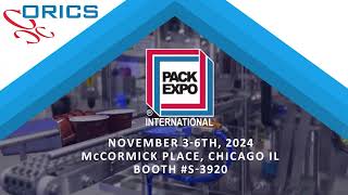 ORICS Industries  Come Visit Us At Pack Expo International [upl. by Kara]