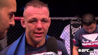 UFC on FX 6 Ross Pearson Octagon Interview [upl. by Wampler]