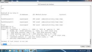 Router Mode 1  CCNA لغة الأوامر [upl. by Rouvin]