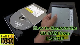 How to Remove the CDROM Drive from Laptop [upl. by Hanima]