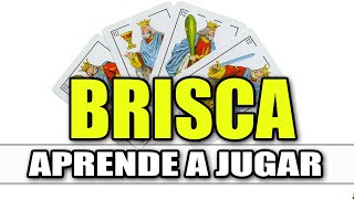 BRISCA  Cómo se juega  Tutorial  Juego de cartas  Baraja española [upl. by Magda855]