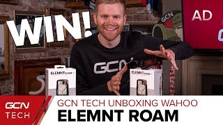 New Wahoo Elemnt ROAM Bike Computer  GCN Tech Unboxing [upl. by Arta]