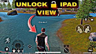 iPad View Unlocked In Every Device Pubg Mobile New Update  iPad view in any Android Mobile [upl. by Acysej716]