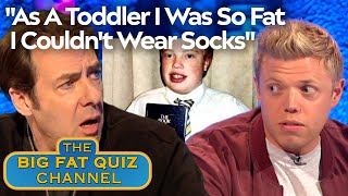 Rob Beckett Was SO Fat He Couldnt Wear Socks  Big Fat Quiz [upl. by Annadiana858]