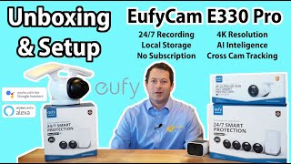 ✅ Unboxing amp Setup EufyCam E330 Outdoor Security Camera  247 4K Local Recording With AI [upl. by Hailat]