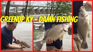 Greenup Kentucky  Damn Fishing [upl. by Saref]