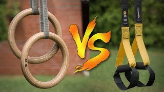 TRX vs Gymnastic Rings  Which is Better [upl. by Notna]