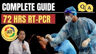 🛑72HRS RTPCR COMPLETE GUIDE  IATF RESOLUTION QUESTION AND ANSWERS  DIRECT  CONNECTING FLIGHT [upl. by Sil600]