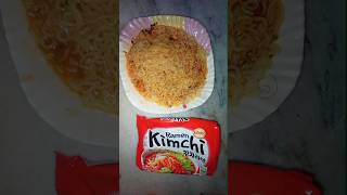 Samyang Kimchi Ramen Review  Korean Noodles shorts kimchiramen [upl. by Atinrev]