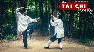 Tai Chi Sword Form ⚔️  Taoist Master Explains History of Tai Chi Sword [upl. by Marion]