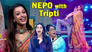 Indias Best Dancer Season 4 Tripti Dimri Dance Performance With Nepo IBD 4 [upl. by Ennaeilsel174]