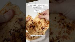 Home made fluffy garlic naan bread recipe weightloss [upl. by Swetiana]