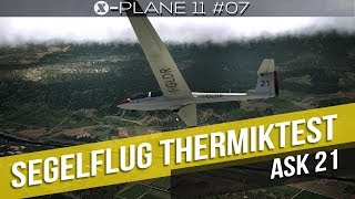 XPlane 11 SegelflugThermiktest mit der ASK 21  Gameplay deutsch PC Part 07 [upl. by Ulick158]