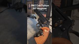 1962 Colt Python quot6 Hand Cannon 357 Magnum Pistol 100 Original Gold Silver Guns Coins Bullion [upl. by Placidia368]