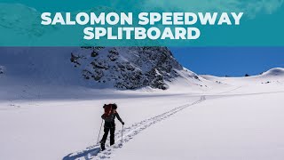 Salomon Speedway Splitboard [upl. by Addam]