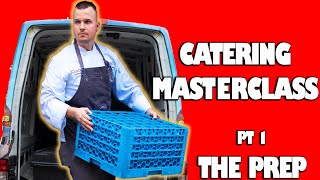 How to cater a wedding  Catering Masterclass PT 1  The Prep [upl. by Terag]