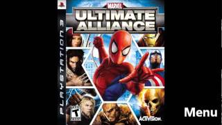 Marvel Ultimate Alliance OST 101  Menu [upl. by Torbart]