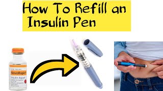 How to Refill an Insulin Pen shorts youtubeshorts [upl. by Zednanreh121]