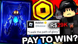 I had to buy the Korblox Deathwalker because of this ROBLOX quotTHE HUNTquot EVENT [upl. by Odlaw]