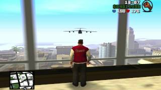 GTA SA  Plane Crash [upl. by Aciretehs]