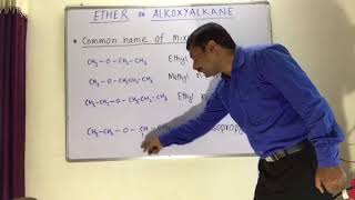 IUPAC amp COMMON NAMES OF ETHER [upl. by Alfonse]