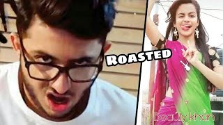 Carryminati Roasted Beauty Khan TikToker [upl. by Simonetta]