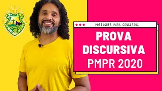 PROVA DISCURSIVA PM PR 2020  Aprenda Tudo [upl. by Conrado]