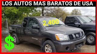 ESTOS SON LOS AUTOS MÁS BARATOS DE USA [upl. by Hitchcock168]