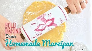 Easy Homemade Marzipan Almond Paste  Gemmas Bold Baking Basics [upl. by Silrak]