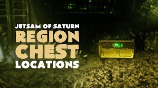 ALL Gold Region Chests Jetsam of Saturn  Tangled Shore Locations  Destiny 2 Forsaken DLC [upl. by Ylrae849]