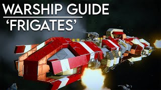 Space Engineers Warship Guide  Frigates [upl. by Orecic]