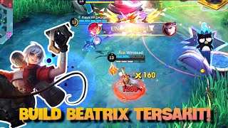 BEATRIX GAMEPLAY BUILD DAN EMBLEM PALING SAKIT 2024‼️ [upl. by Uria]